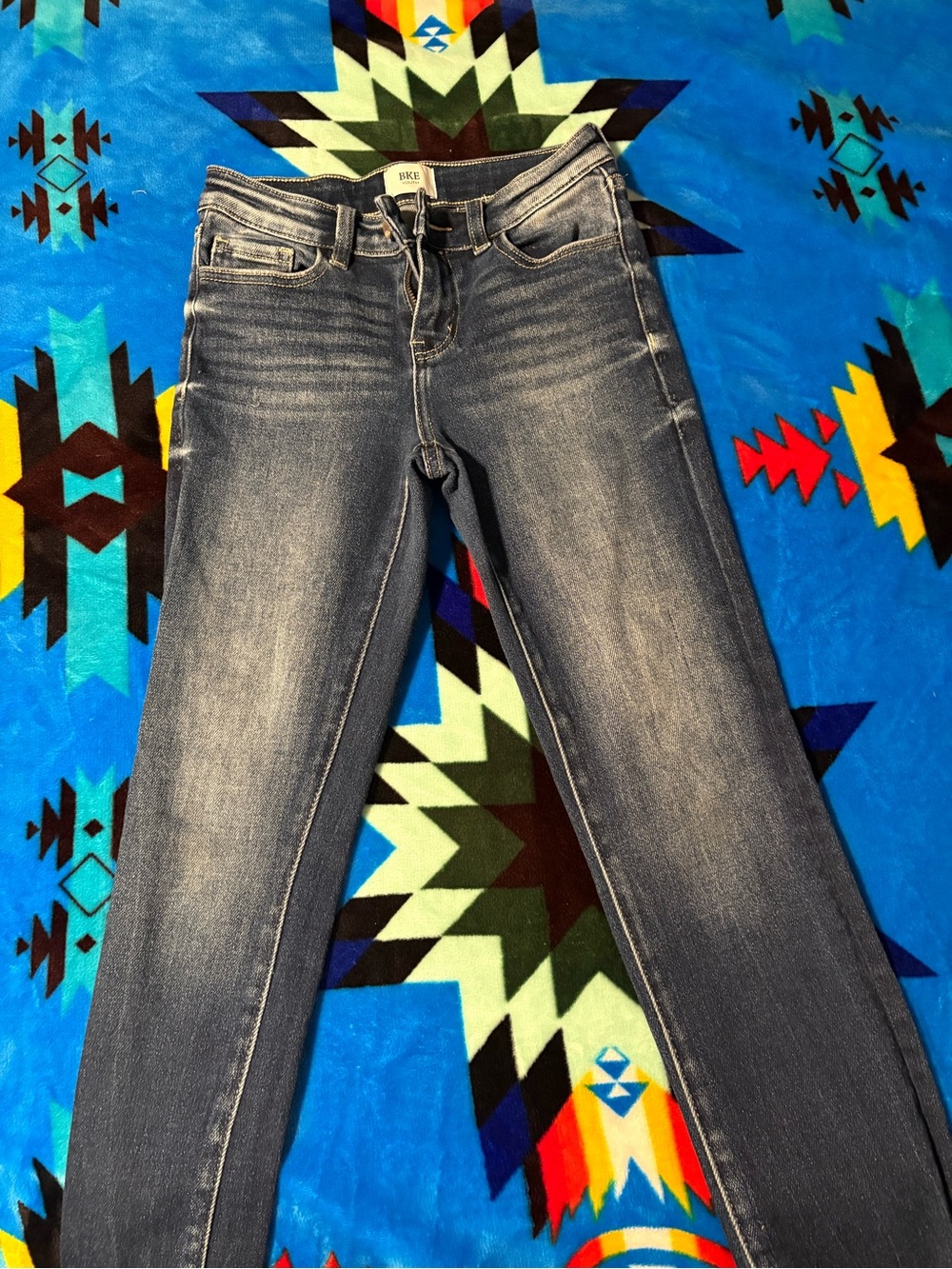 BKE Kids Skinny Jeans in Faded Blue-Gray